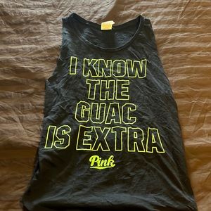 Victoria’s Secret pink sleeveless tank top